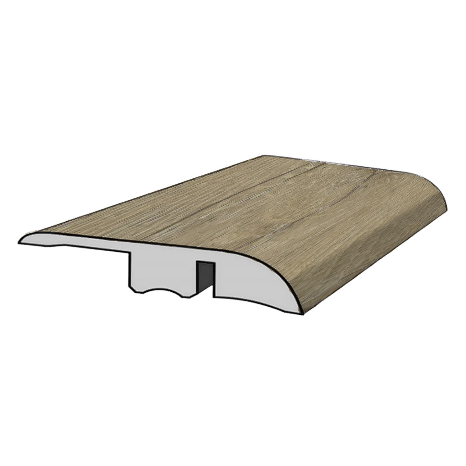 Remate final, reductor para piso SPC Fresno 45 x 2400 mm