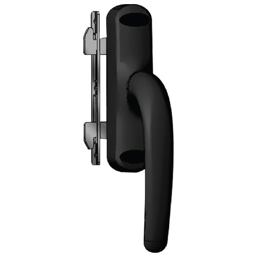 Manilla Secureasy de doble gancho para sistema de puerta corredera. Incluye recibidor y gancho. Aca
