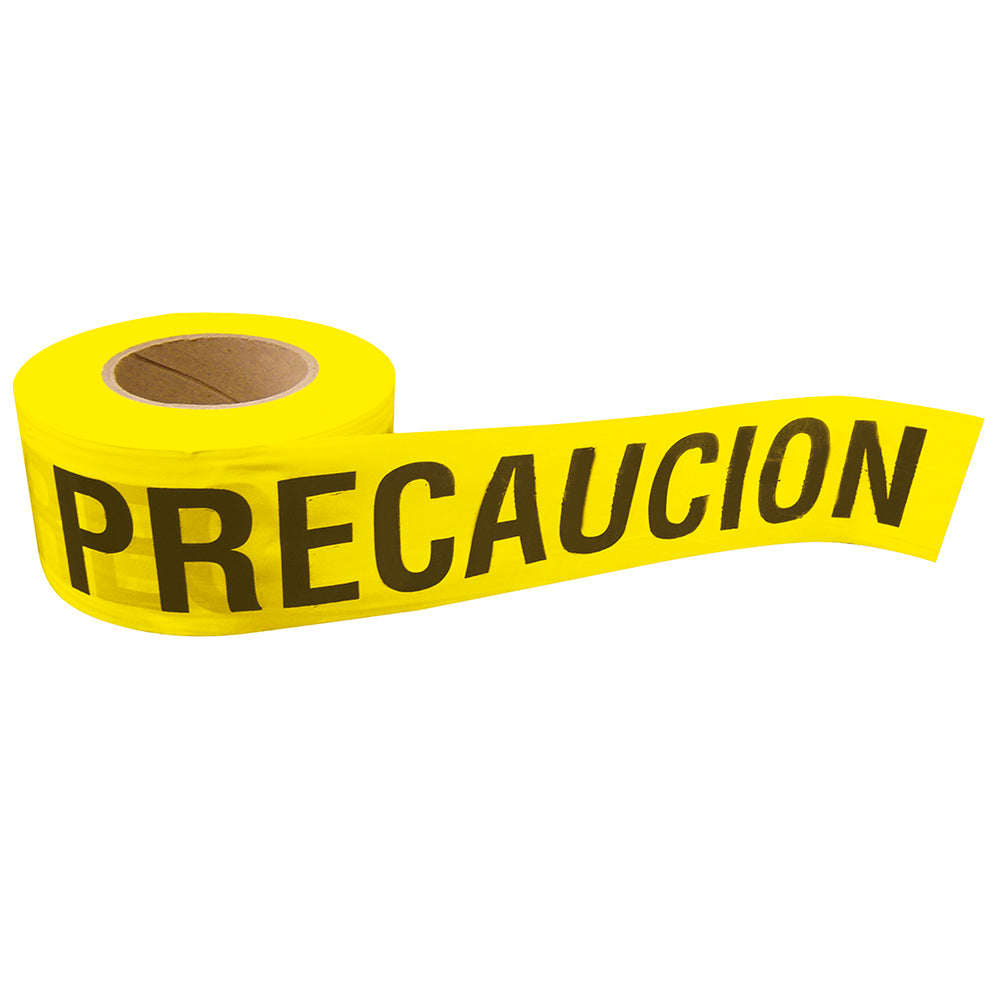 Cinta barricada "Precaución" 304 mt Surtek