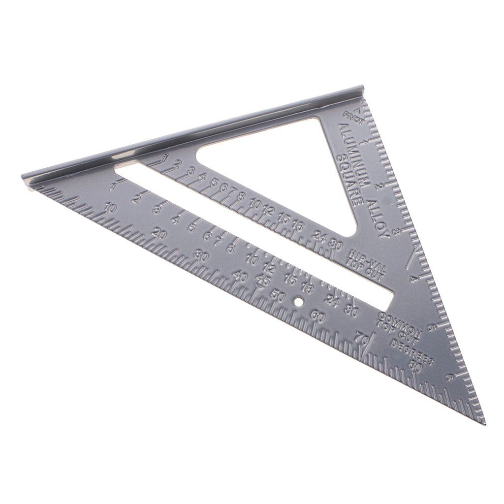 Escuadra angular de aluminio de 7" x 7"