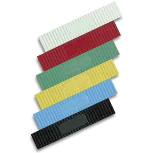 (Pack de 100) Calzos plasticos 100x20x1mm. Rojo
