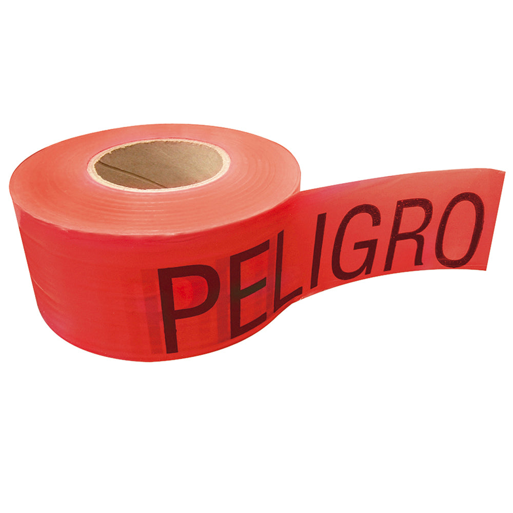 Cinta barricada "Peligro" 304 mt Surtek