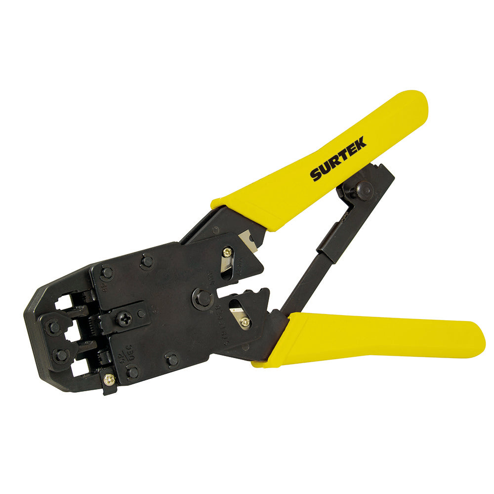 Pinza ponchadora 3 conectores Surtek