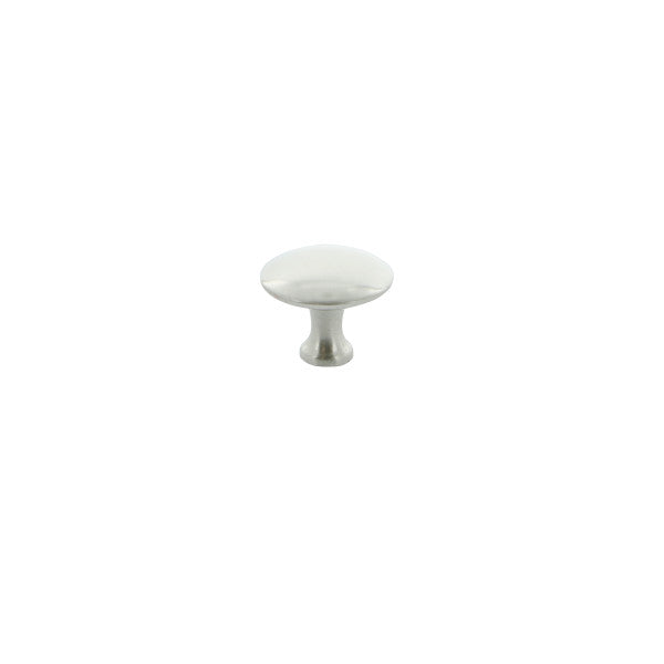 tirador plano de 1-1/4" de niquel satinado para gabinetes