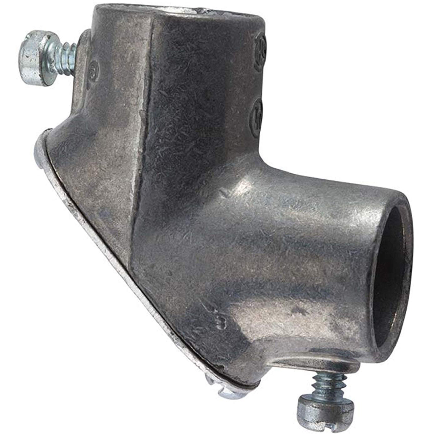 Conector de 90 Grados Tuberia EMT-Tuberia EMT. Material Zinc. Certificado UL-E480010.