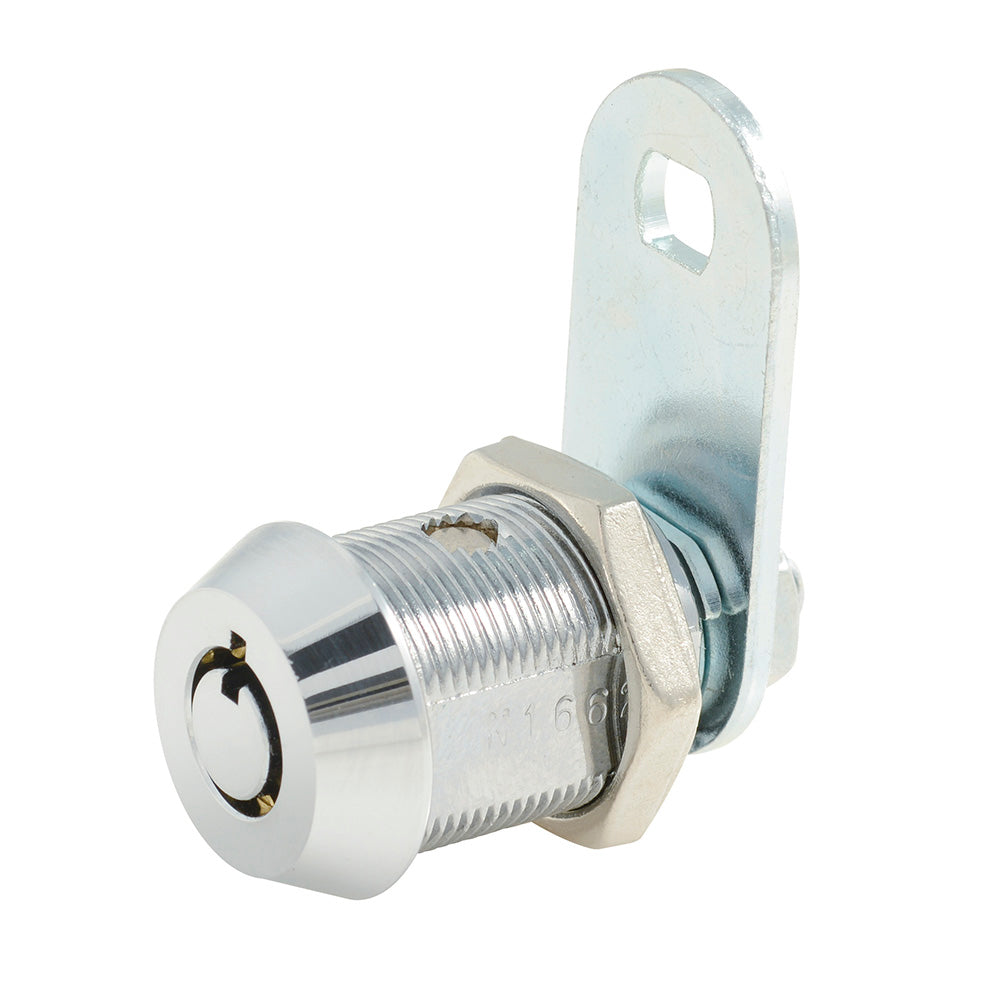 Cerradura para mueble tubular cromo brillante Lock