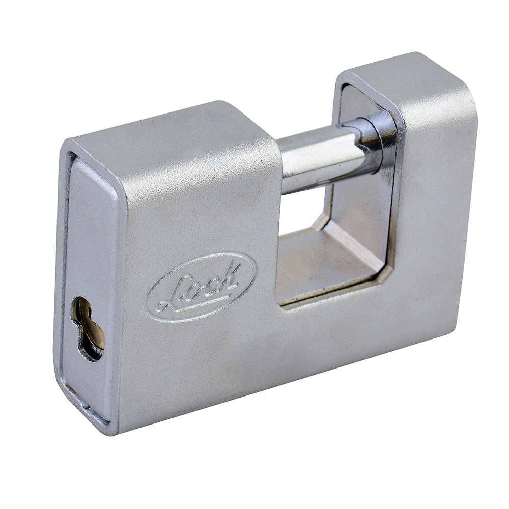 Candado de acero para cortina llave de puntos metálico Lock