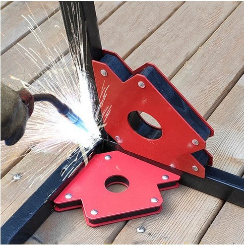 Escuadra Magnetica Para Soldar 5" (122 X 190 X 25 Mm) iman