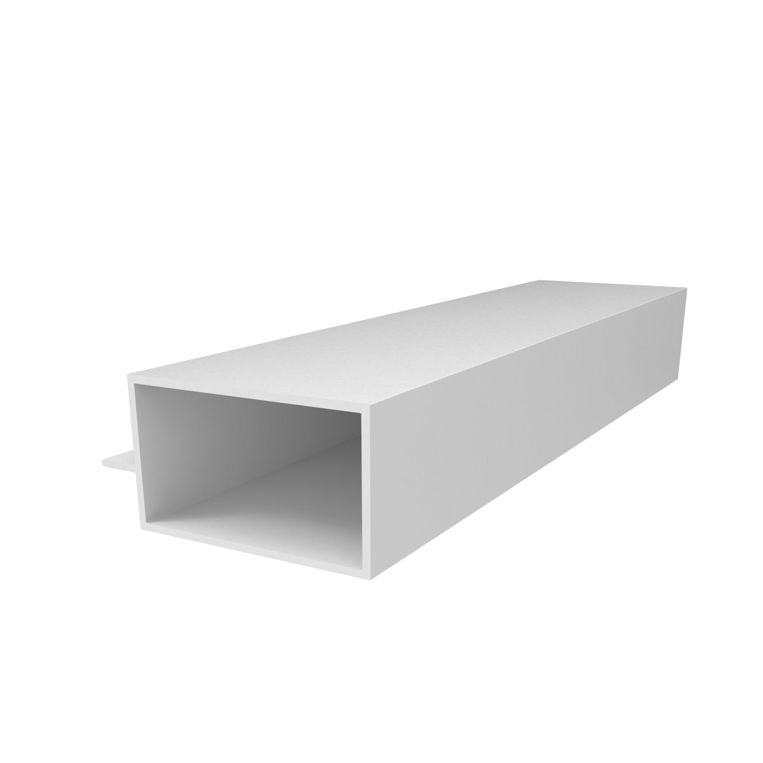 SASA-1 Perfil Hoja Puerta de 3" x 1 3/4" Aleta Descentrada. E = 2.3 mm. L= 5.85 m BLANCO