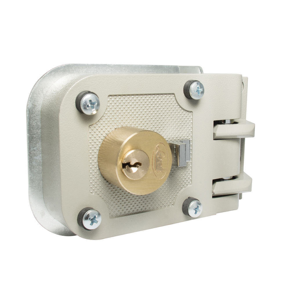 Cerradura de sobreponer garra de tigre para puerta corrediza izquierda Lock