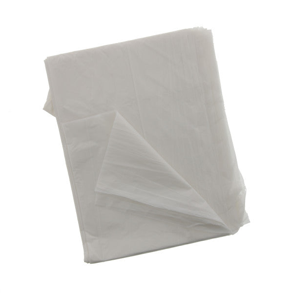 Lona protectora de plástico transparente de 9 x 12 pies