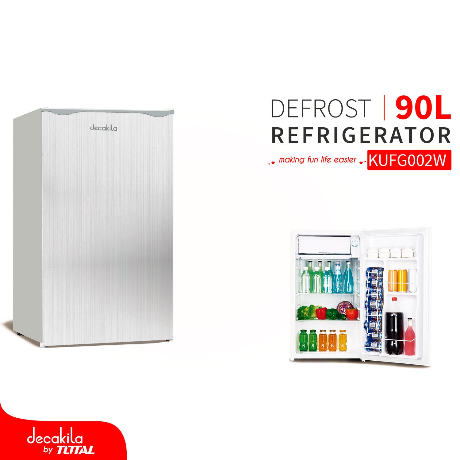 Refrigerador mini nevera 90L 110V 60 htz