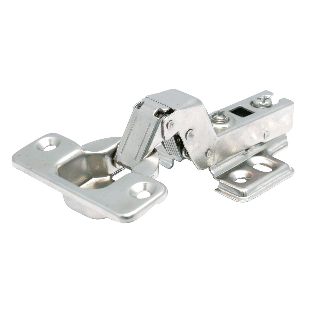 Bisagra bidimensional acodada 35mm para cierre suave Lock