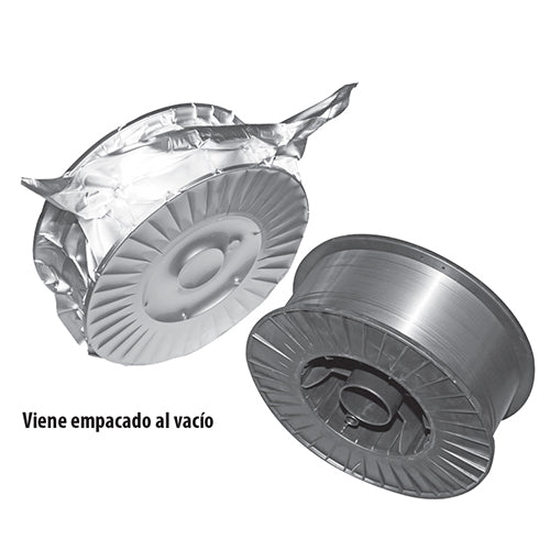 AWS E71T-GS (0.8 mm) Rollo(5Kg) para soldar MIG SIN GAS en acero al carbon Fluxcore