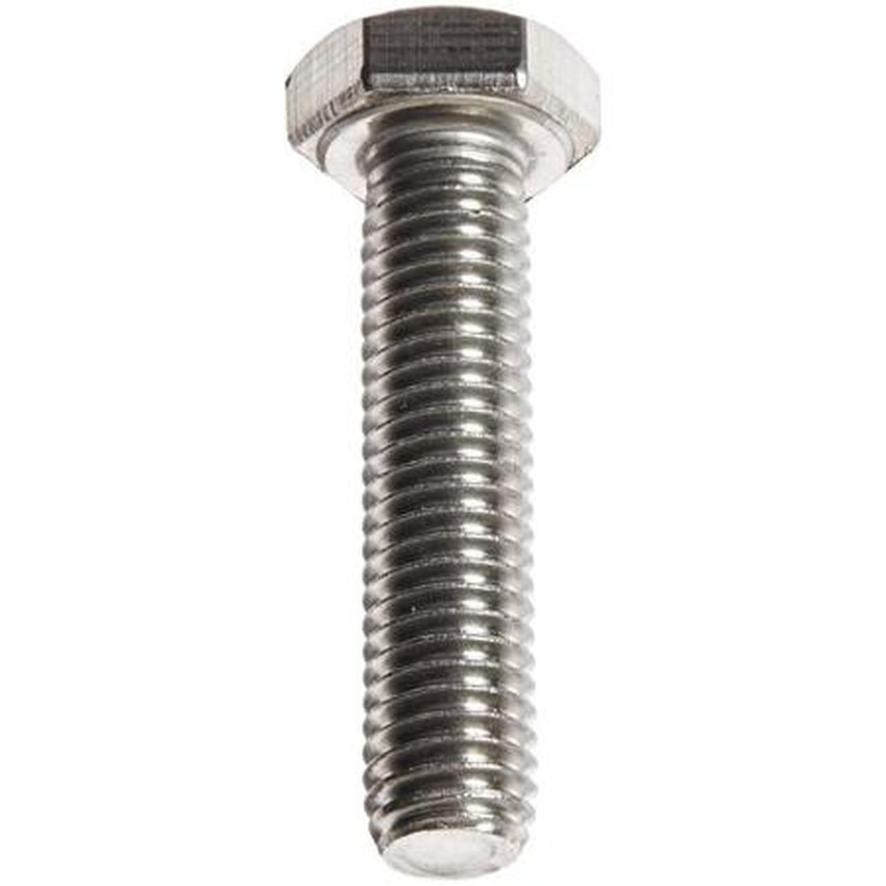 Tornillo Hexagonal Rosca Corrida G2 - 5/16"-18 X 2" Zinc (Pack 25 Unid)