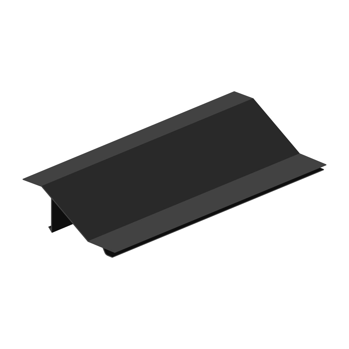 Lama de Louver en foma de Z para clipar en marco U127. Ancho 4" x 35 mm. Espesor 1.0 mm. L = 5.85 m