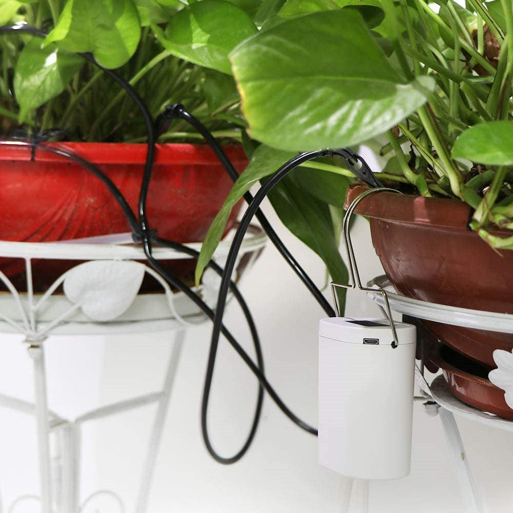 Bomba sistema de riego automático para jardín.