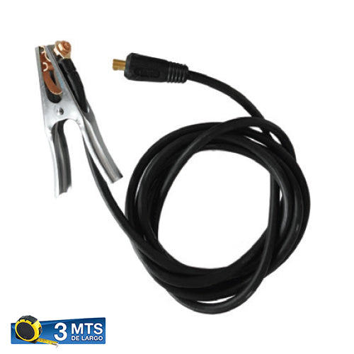 Pinza de Cable tierra 300A Dinse 35 (3 mts).