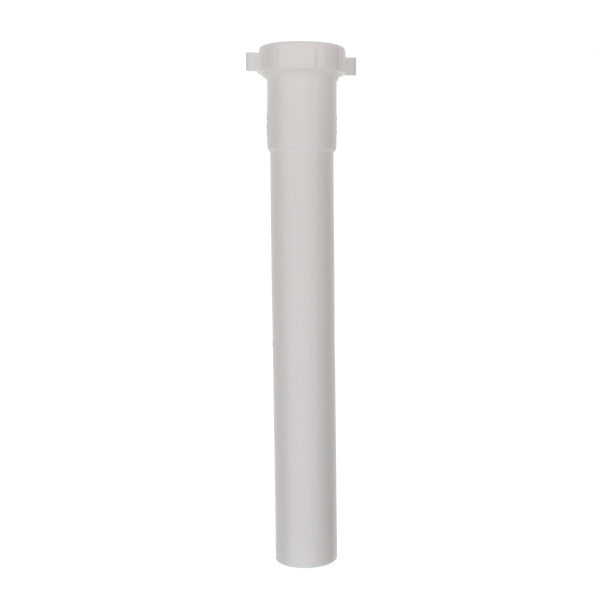 Tubo de extensión de polipropileno 1-1/2" x 12" para trampas de drenaje tuberías