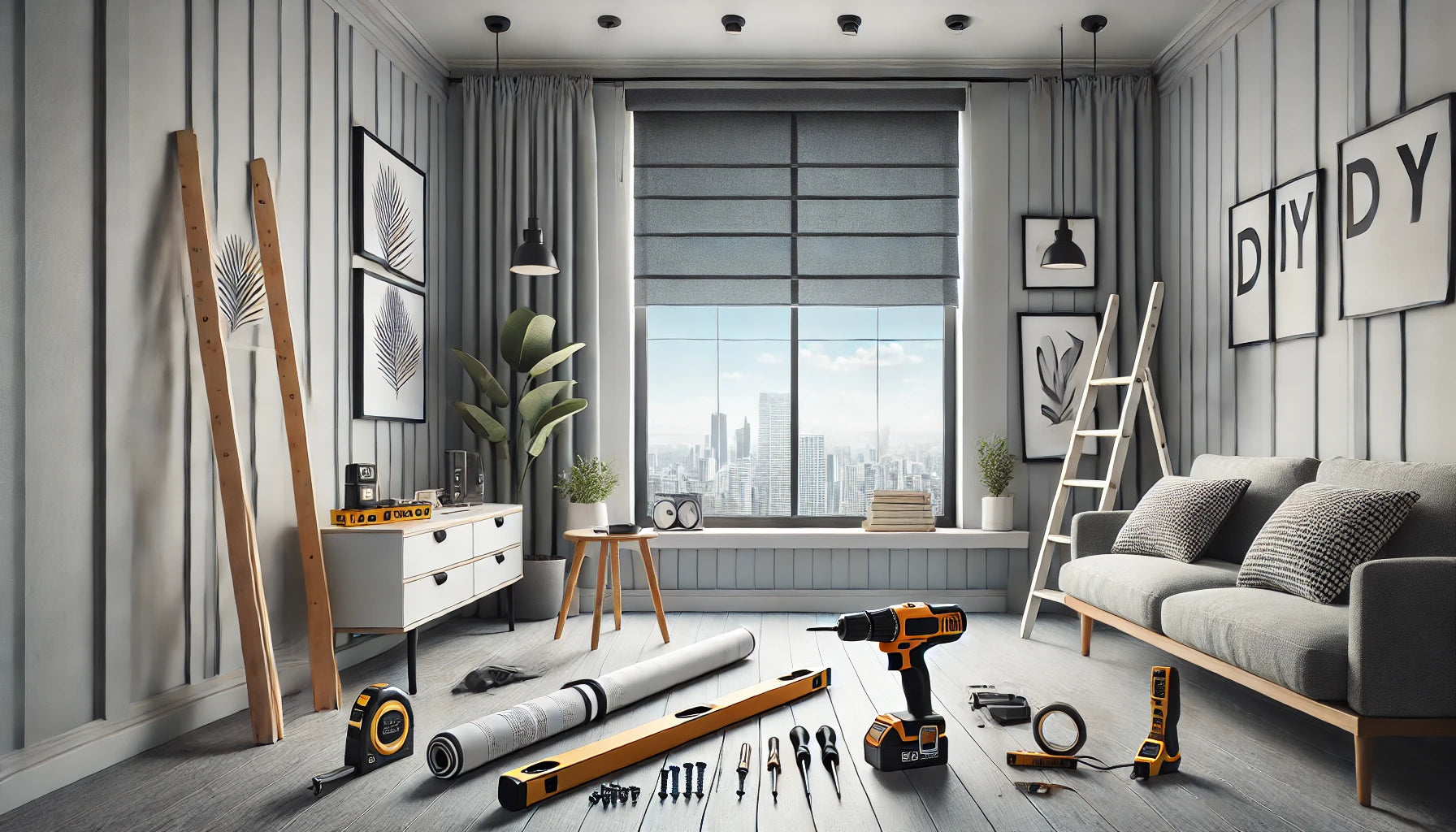 Guía paso a paso para colocar tus persianas y cortinas Blackout Roller