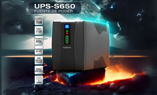 UPS Fuente de Poder 650VA 360W: La Solución Perfecta para Protecciones Energéticas