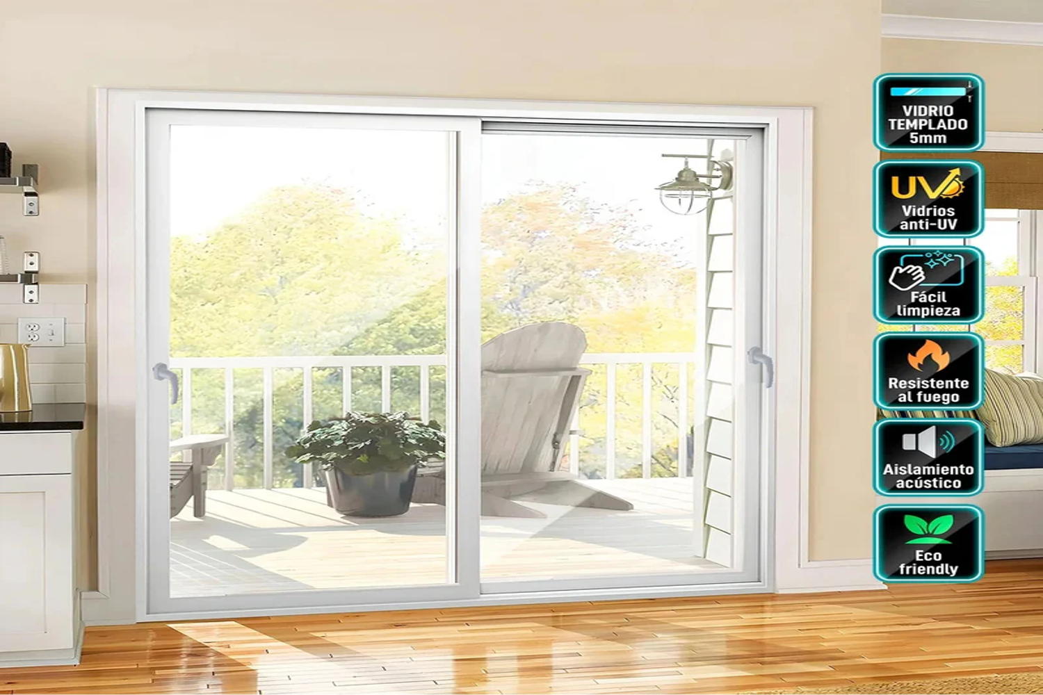 Ventanas y puertas UPVC: resistencia y protección solar