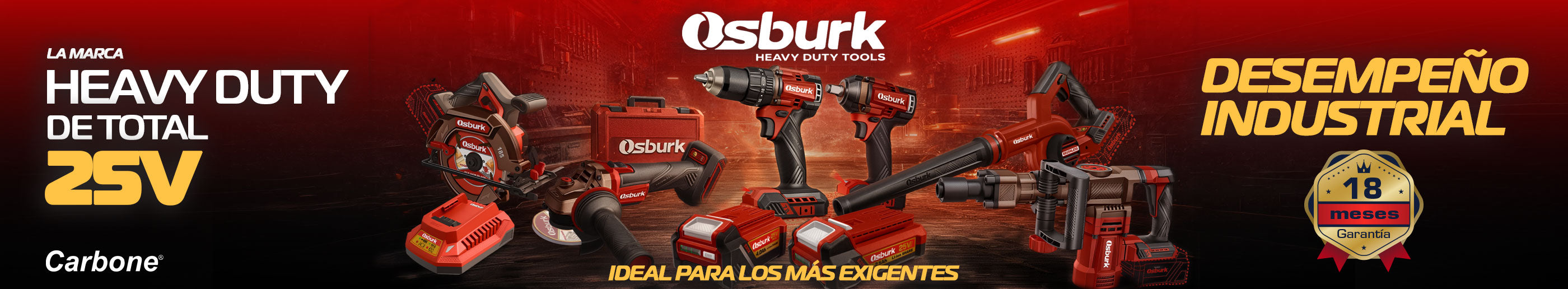 Herramientas Osburk Heavy Duty