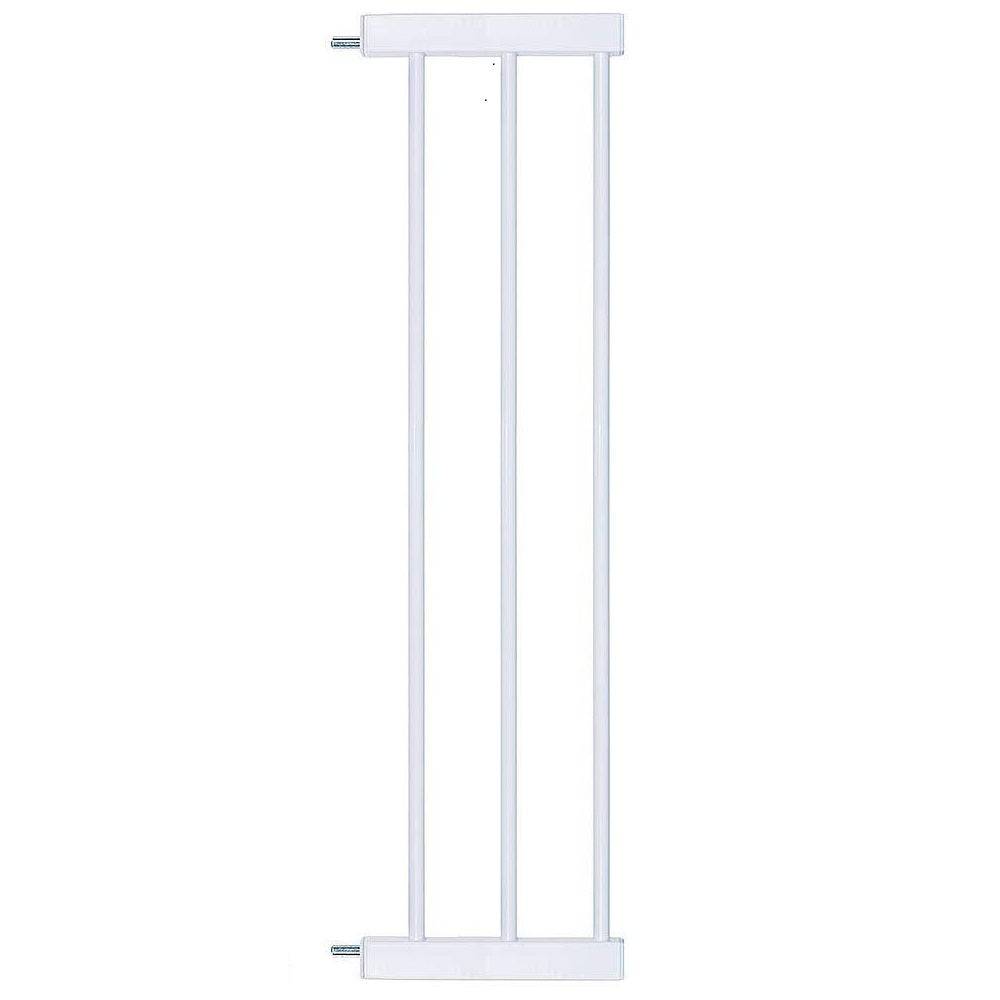 Extensión Para Puerta De Seguridad L374 Para Bebes Y Mascotas De 20 Cm, Color Blanco