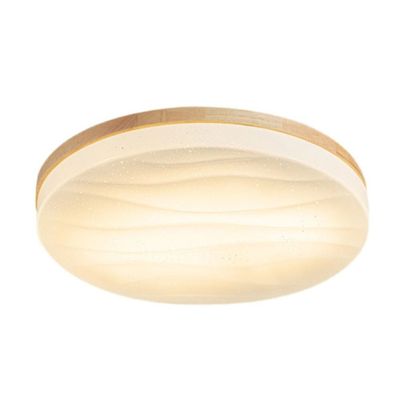 Lampara LED decorativa circular Diseño relieve Plafon 35 cm diametro 3CCT 3000-6500k 14" (35cm) 24W