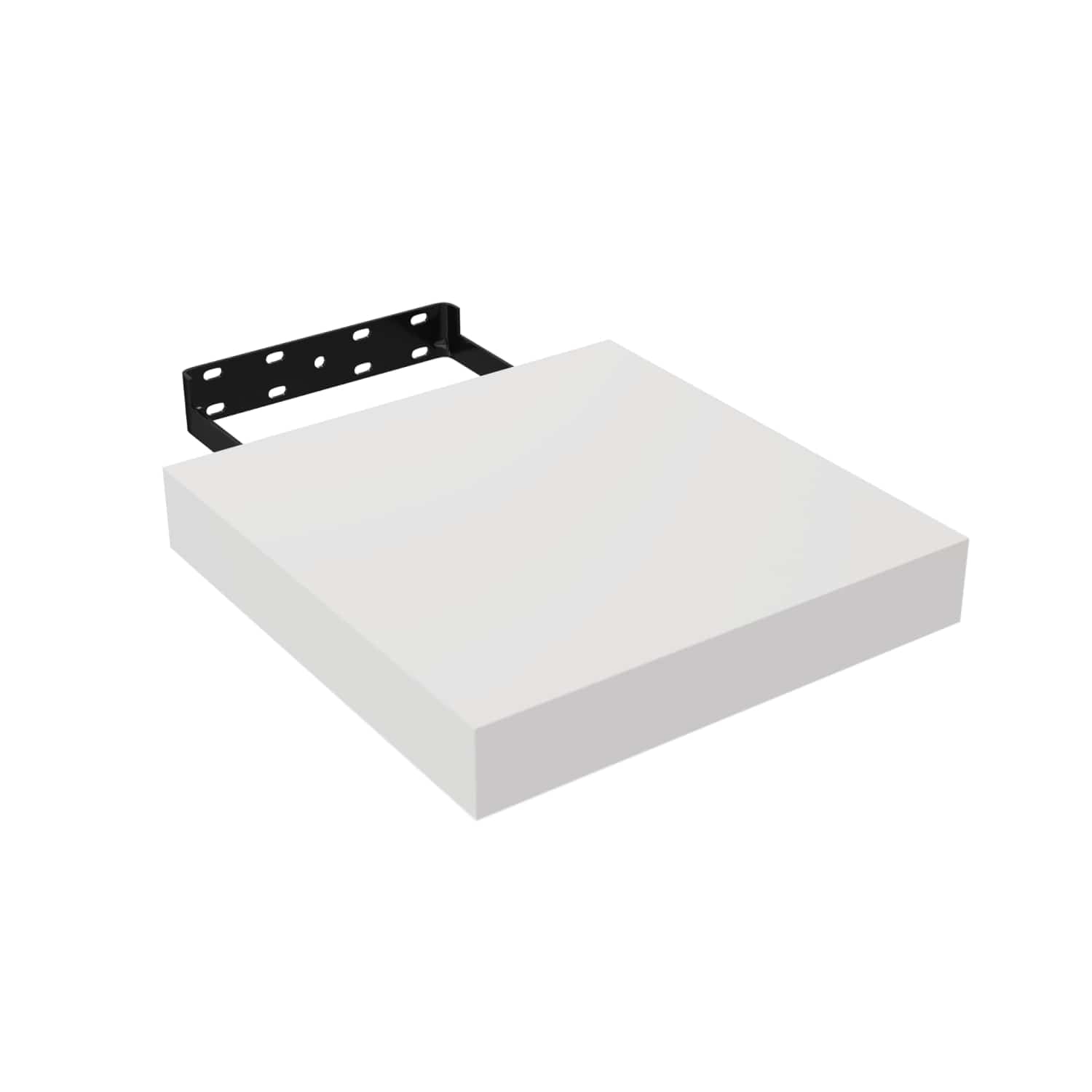 Repisas de pared 23 cm x 23.5 cm x 1 1/2" 38 mm espesor color Blanco