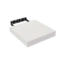 Repisas de pared 23 cm x 23.5 cm x 1 1/2" 38 mm espesor color Blanco