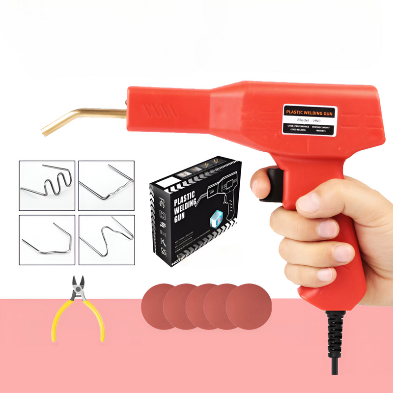 Kit de Pistola soldadora de plástico.