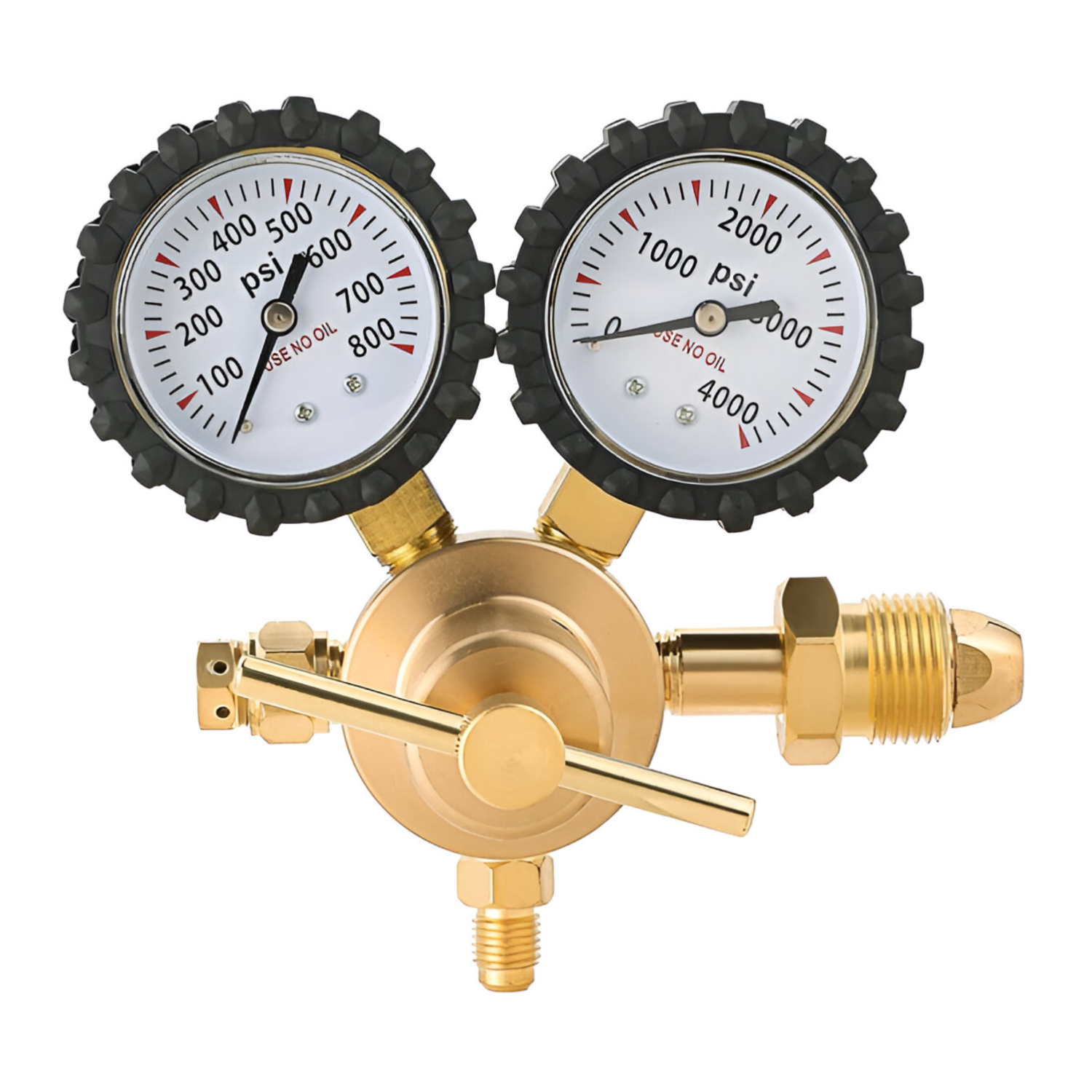 Regulador Medidor de presión de nitrógeno HVAC. manometro