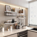 Repisas de pared. Estanterías flotantes (Set de 3 piezas).  Tablillas blancas.