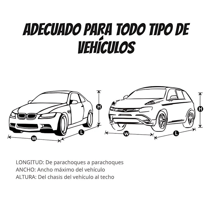 Fundas Impermeables para autos. Protección Total contra Lluvia y Sol. Cobertores para carros.