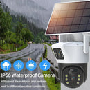 Cámara De Seguridad Solar 4G. Cámara de videovigilancia. A prueba de agua.