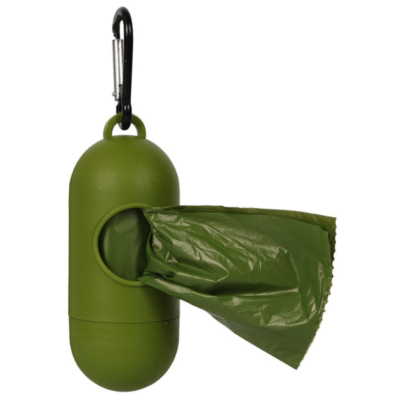 Bolsas para desechos de mascotas (16 rollos de 24 bolsas c/u). Incluye dispensador. Bolsitas de limpieza excremento para perros