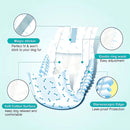 Pañales desechables para perros machos. Talla XS (15-33cm). Super absorbente. (Pack de 12 unidades)