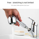 Grifo Para Fregador De Cocina Con Manguera Extraíble. Llave con acabado cromado. Pluma.