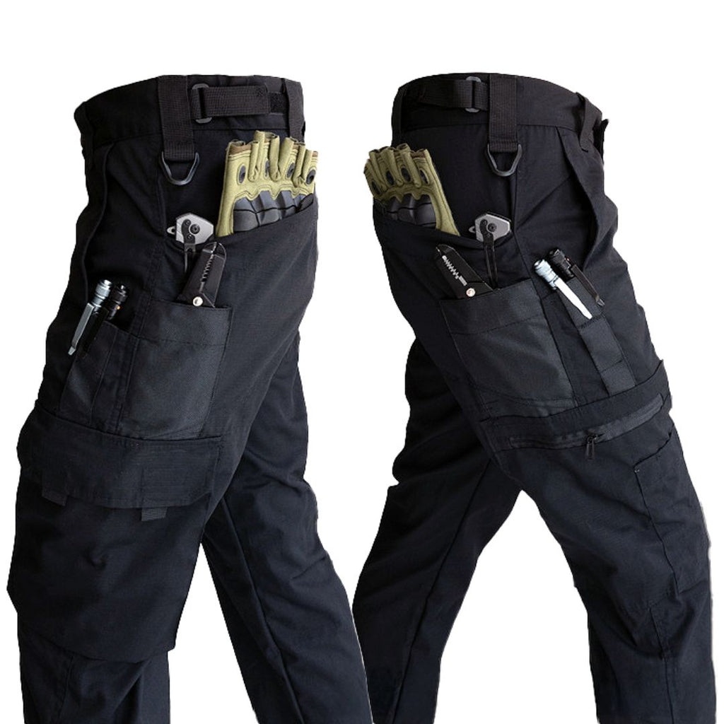 Pantalones De Trabajo Con Bolsillos Para Color