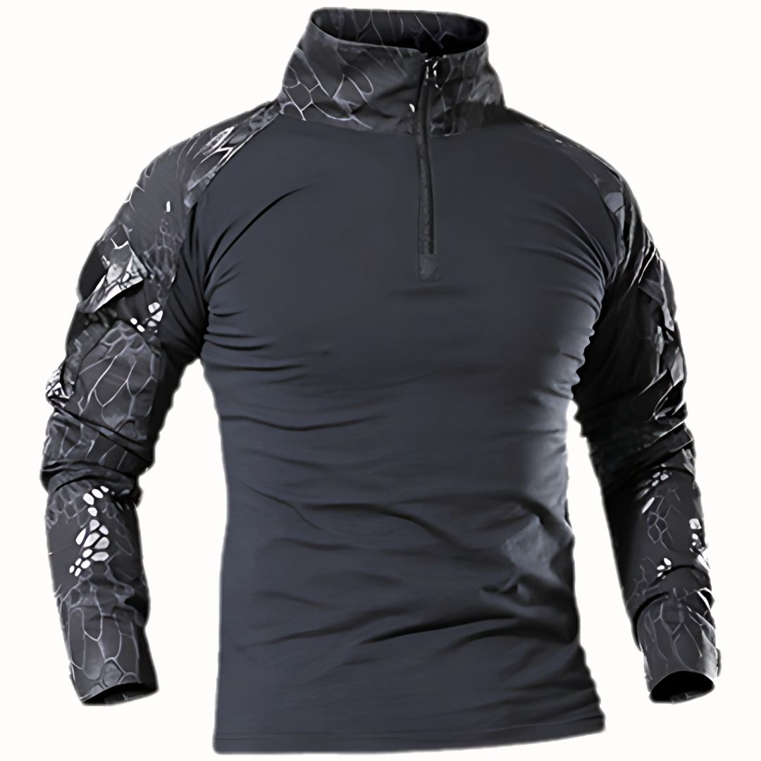 Camisas suéter táctico para hombre. Manga larga. Atuendo militar. Camuflaje.