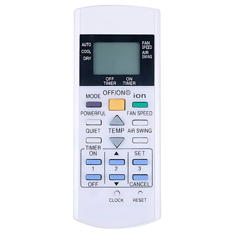 Control remoto para aire acondicionado Panasonic – Modelo A75C2654.