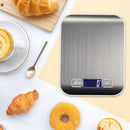 Báscula balanza de Cocina Digital 10KG Acero Inoxidable con Pantalla LCD. Pesa balanza para alimentos.