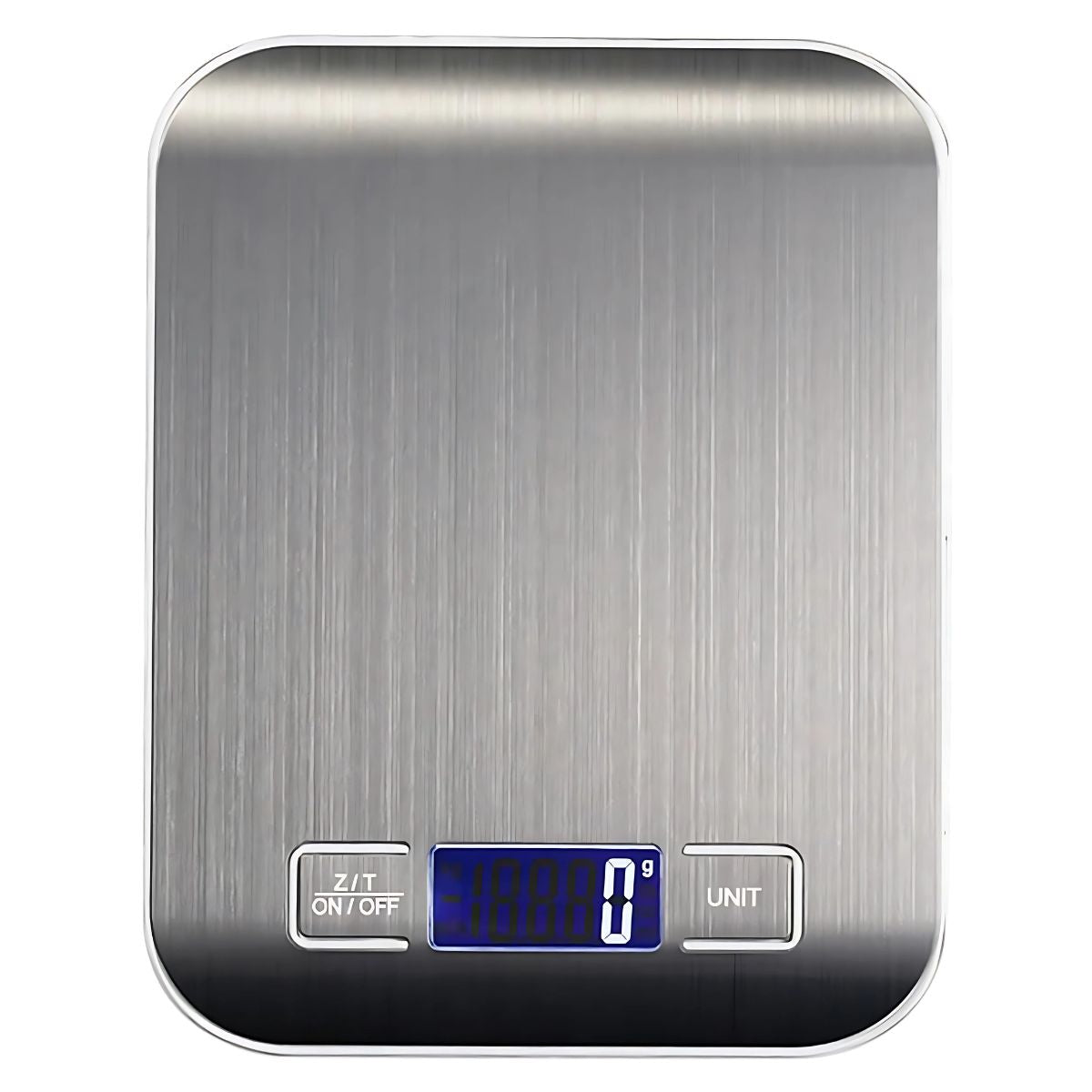 Báscula balanza de Cocina Digital 10KG Acero Inoxidable con Pantalla LCD. Pesa balanza para alimentos.