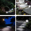 Roca solar Lampara foco Luz para jardín en forma de roca negra. con panel solar en forma de piedra negra. Luz Blanca