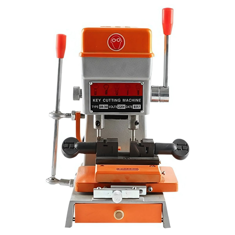 Maquina duplicadora de llaves vertical. Cortadora De Llaves Manual compacta. Herramientas De Cerrajería 110V.
