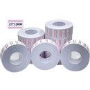 Rollo de 10000 Etiquetas 21x12mm para etiquetadora de precios.
