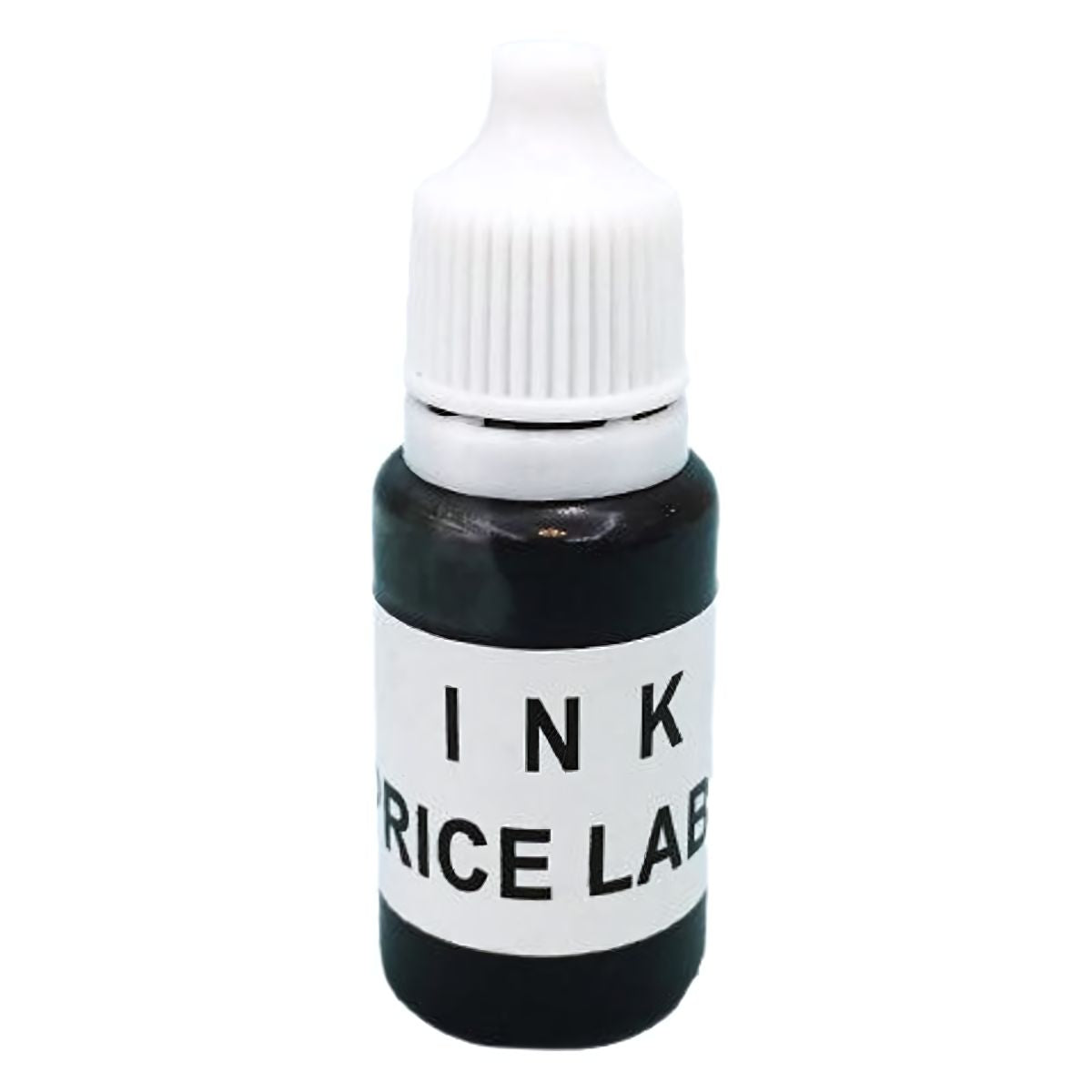 Tinta (10ml) para etiquetadora de precios. Color negro.