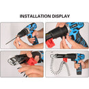 Pistola de Tornillo Eléctrica para Paneles de Yeso. Adaptador Automático para Taladro, Ajustable y Fácil de Usar. Automatica para cinta de tornillos