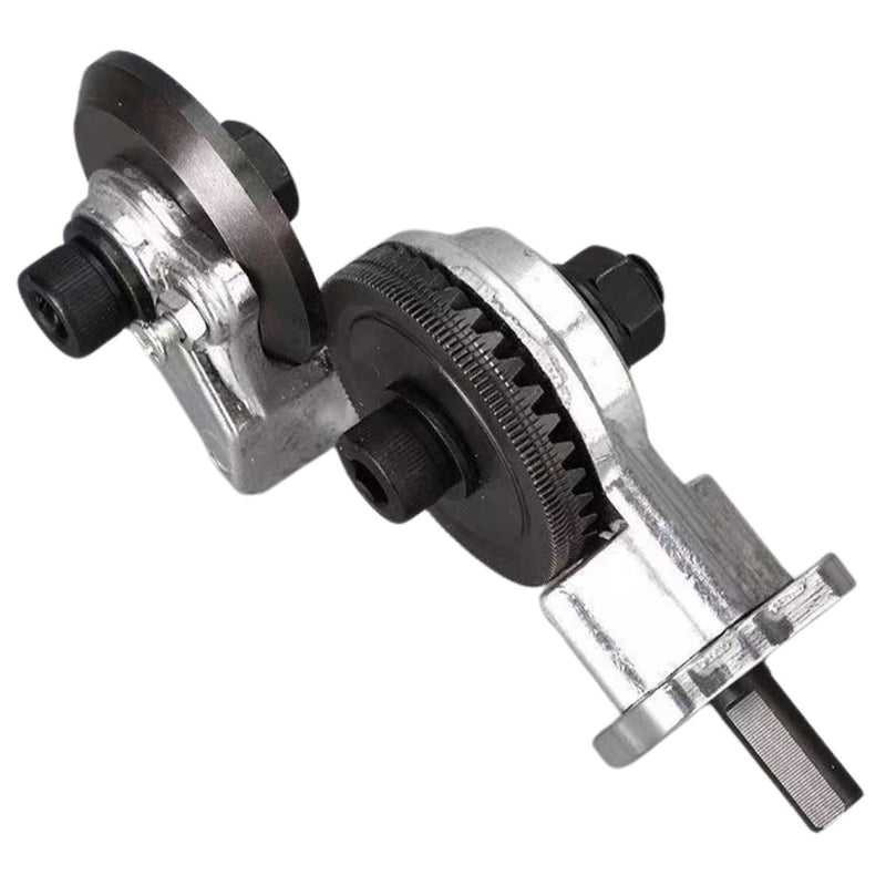 Cortador de laminas metalicas Chapa para Taladro Eléctrico. Tijeras de corte para placa de metal. (Set de 7 piezas)